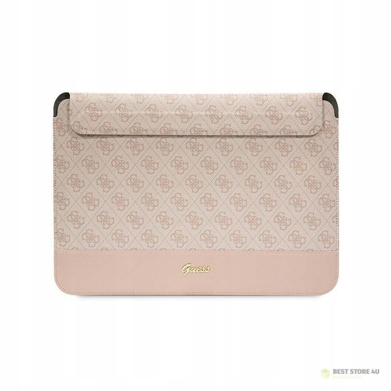 Guess 4G Stripe Metal Logo Computer Sleeve Puzdro na notebook 14" (ružové)