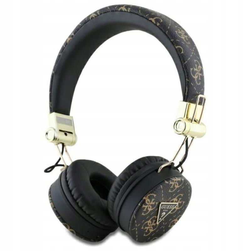 Guess 4G Triangle Round Shape slúchadlá na uši Bluetooth Enc (čierne)