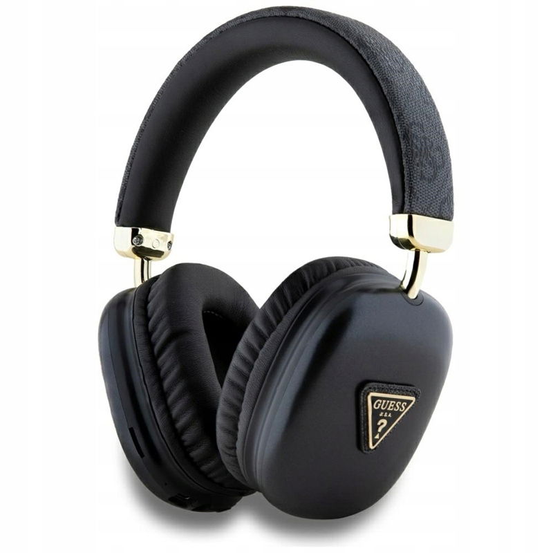 Guess Bezdrôtové slúchadlá na uši Bluetooth V5.3 (čierne)