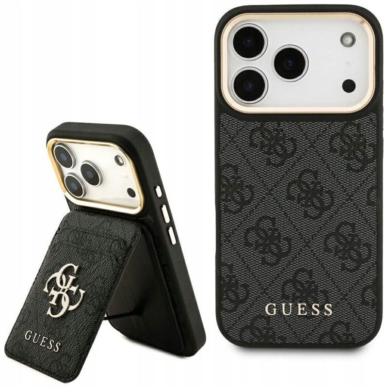 Guess Bundle Pack MagSafe 4G Sada puzdra peňaženky MagSafe pre iPhone 17 P