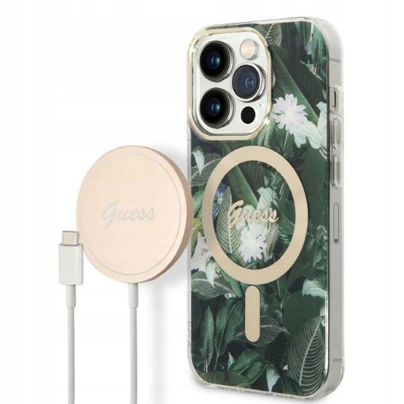 Guess Bundle Pack MagSafe IML Jungle Sada puzdier