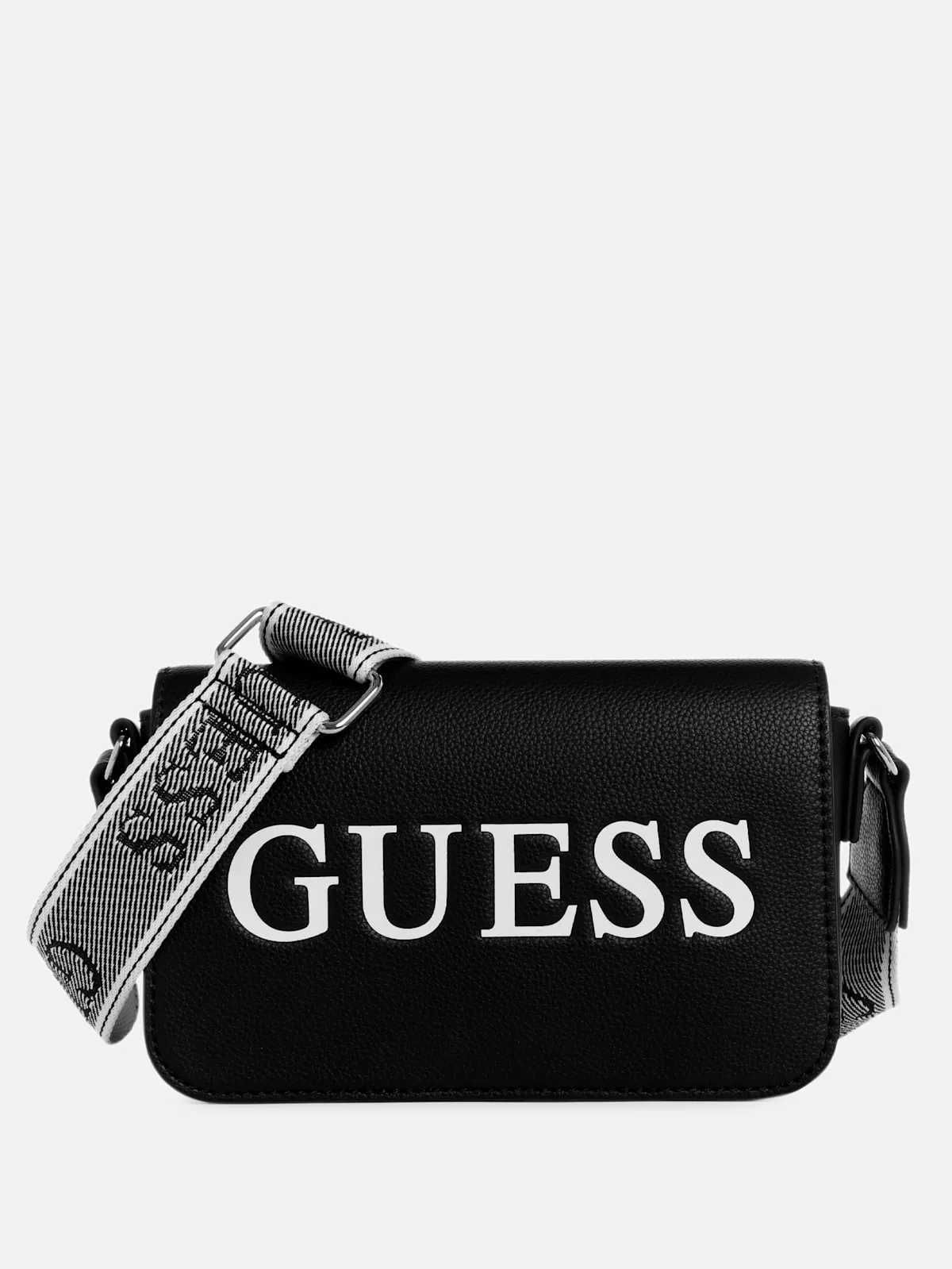 Guess dámska kabelka, crossbody Rosse čierna