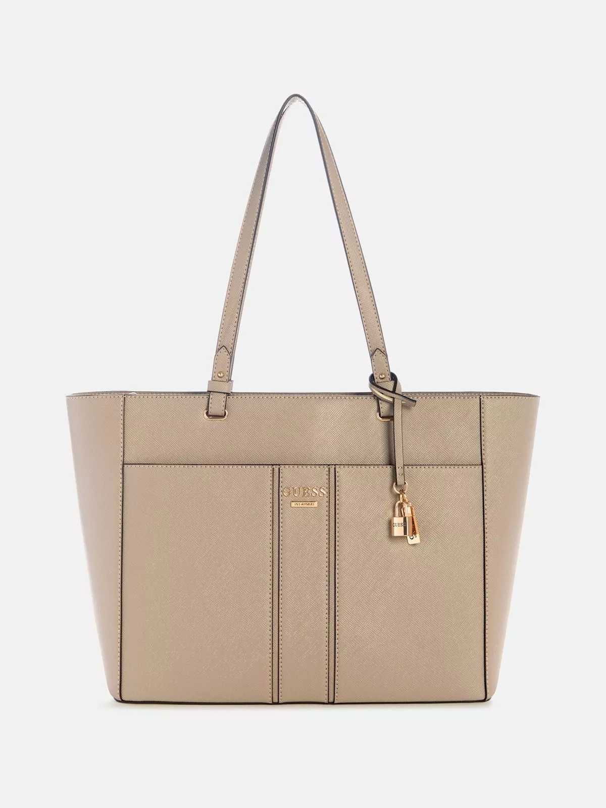 Guess dámska veľká kabelka Alesso Tote hnedá