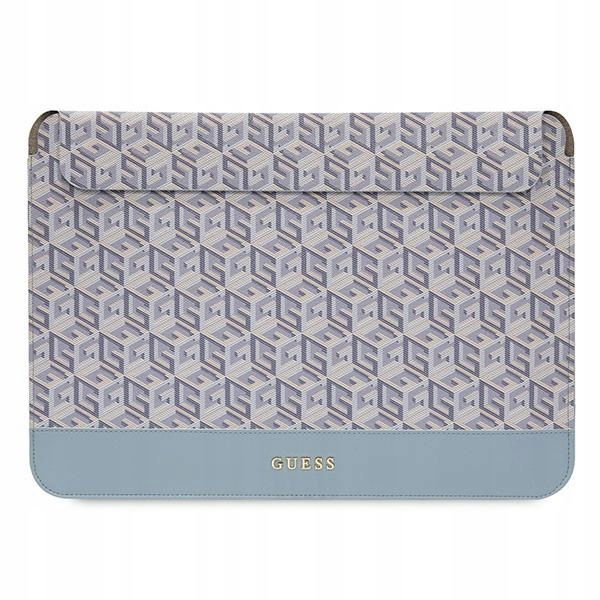 Guess GCube Stripes Computer Sleeve Puzdro na notebook 16" (modré)
