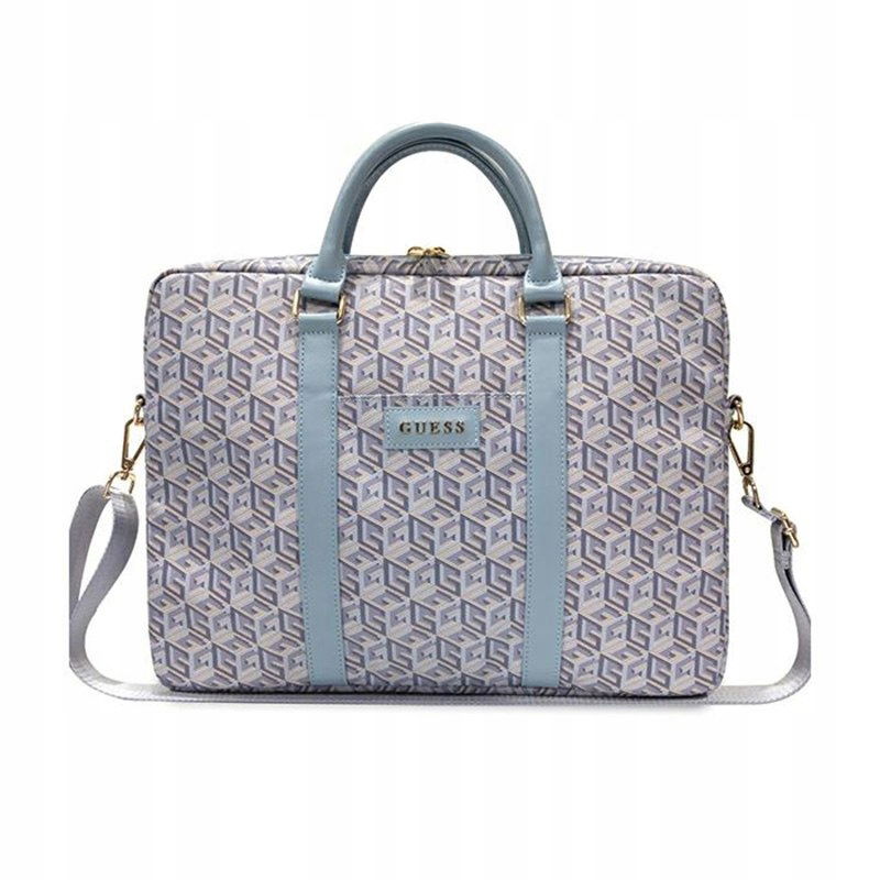 Guess GCube Stripes Taška na notebook 16" 15" (modrá) G