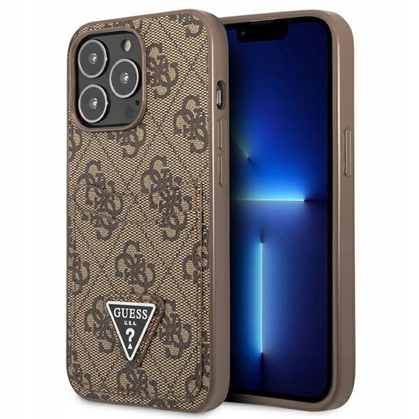 Guess GUHCP13LP4TPW iPhone 13 Pro 13 6,1" hnedý/brown hardcase 4G Trian
