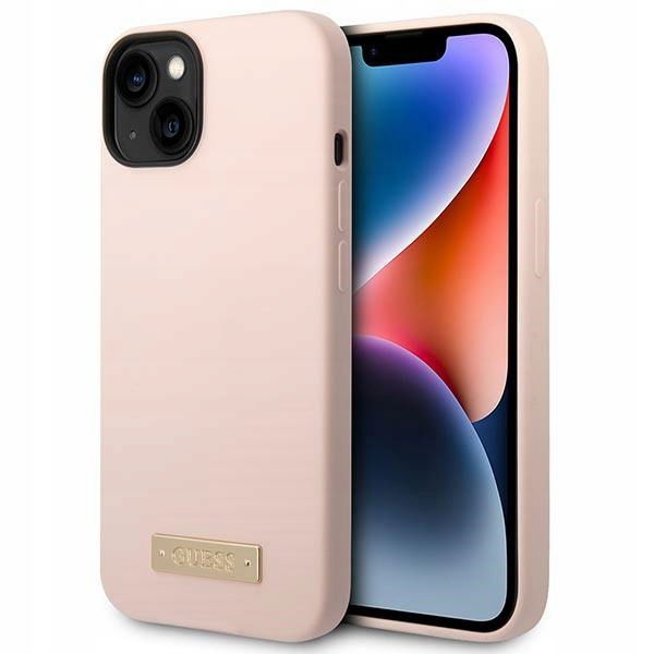 Guess GUHMP14MSBPLP iPhone 14 Plus/ 15 Plus 6.7" ružový/pink hard case
