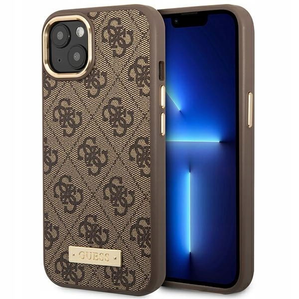 Guess GUHMP14MU4GPRW iPhone 14 Plus 15 Plus 6.7" hnedý/brown hard case