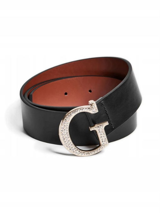 Guess opasok Rhinestone G Logo čierny M