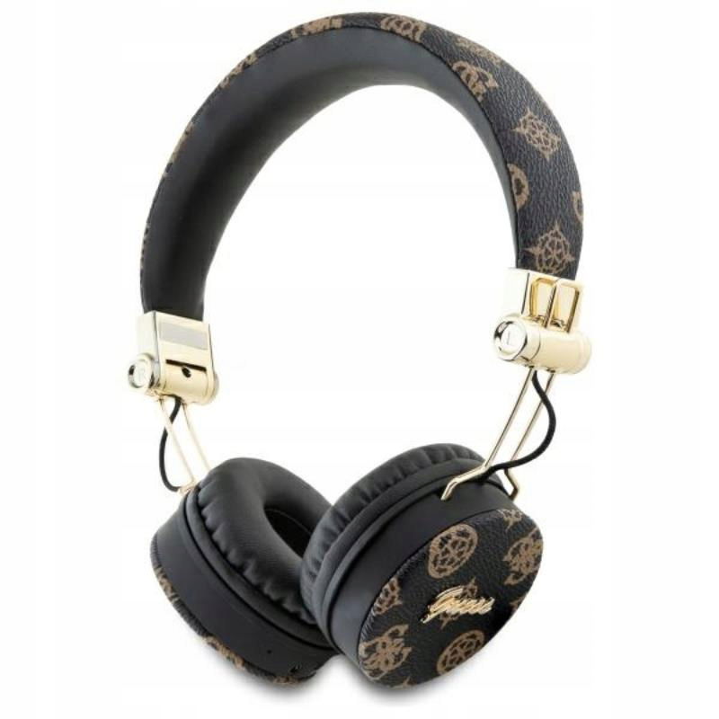Guess Peony Script Round Shape – Bezdrôtové slúchadlá na uši Bluetooth