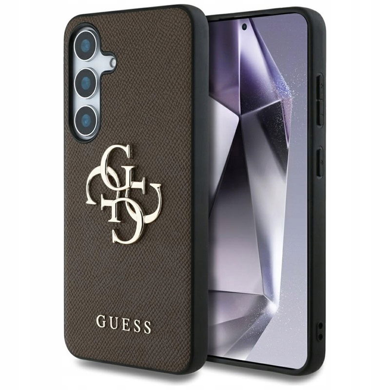Guess Puzdro pre Samsung Galaxy S25 (hnedé)