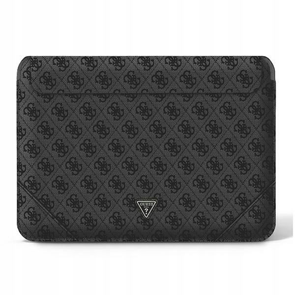 Guess Sleeve GUCS14P4TK 13/14" čierna/čierna 4G Uptown Triangle logo