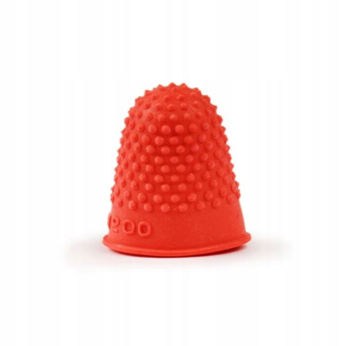 Gumové prstíky na trimovanie Rubber Thimbles červené, veľ. Xs, 10 ks