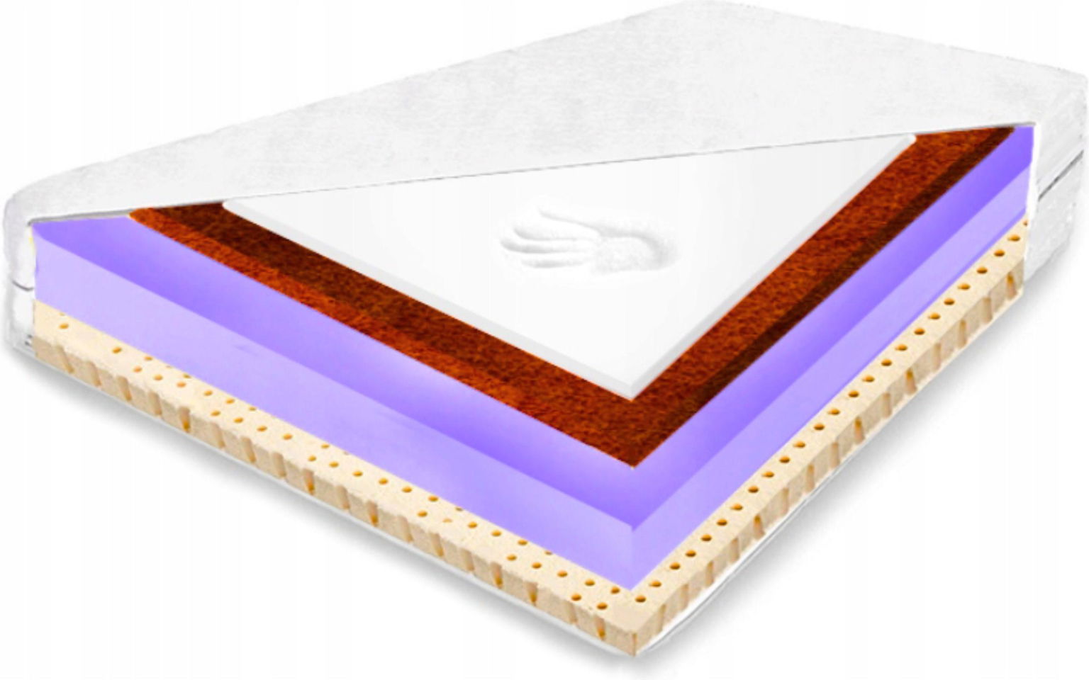 H3 H4 Penový matrac 180x200 Latex Visco elastický kokosový 23cm penový