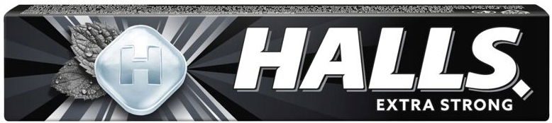 Halls Extra Strong cukríky mentol a eukalyptus 33,5g