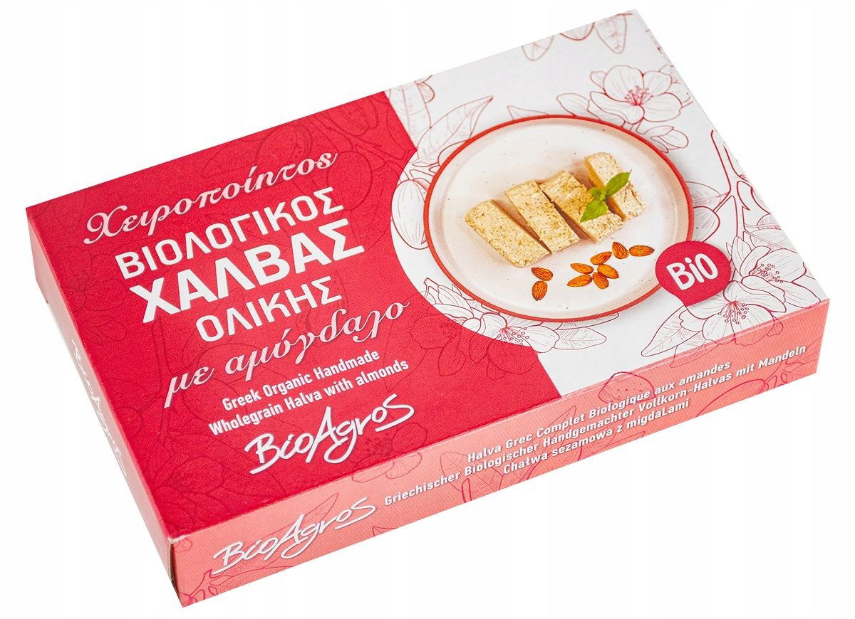 Halva S Mandlami Bio 200 g Bioagros
