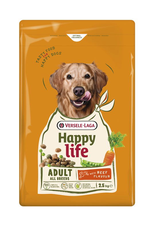 Happy Life Adult Hovädzie Mäso 12,5KG