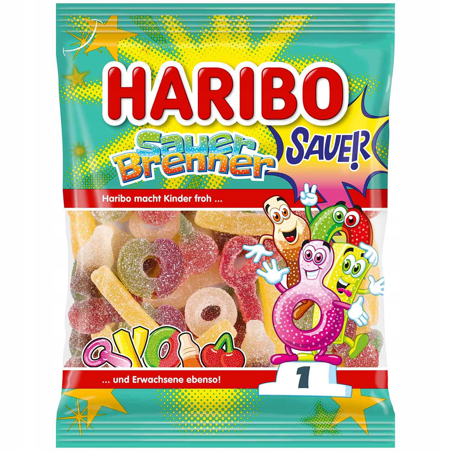 Haribo Kyslé Cukríky Brenner 160g De