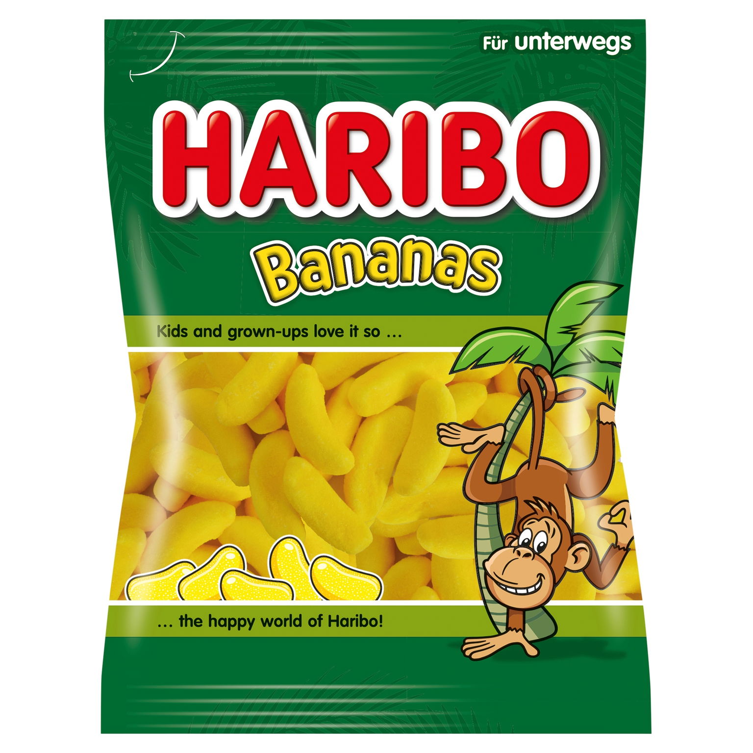 Haribo penové želé Bananas s banánovou príchuťou 70 g