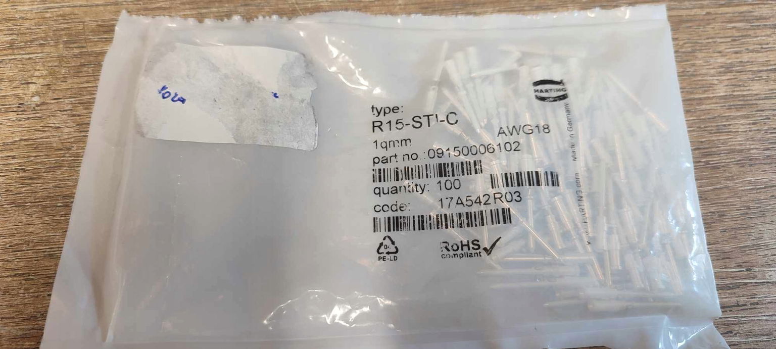 Harting Kontakt Samec 09150006124 100 Kusov