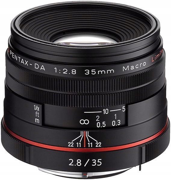 Hd objektív Pentax-da 35 mm f/2.8 Limited Macro čierny