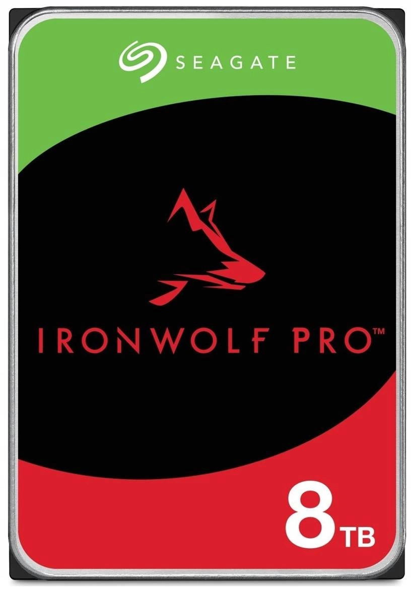 Hdd Disk 3.5" Seagate Ironwolf Pro ST8000NT001 8TB 7200RPM Sata III