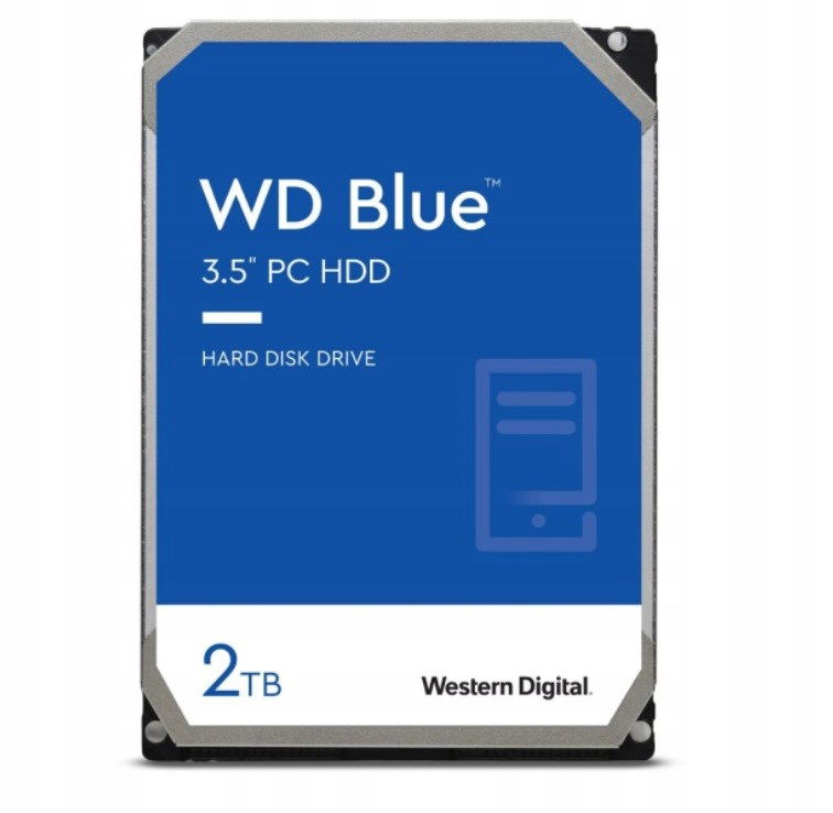Hdd disk Wd Blue WD20EARZ (2 Tb ; 3.5"; 64 Mb; 5400 ot./min)