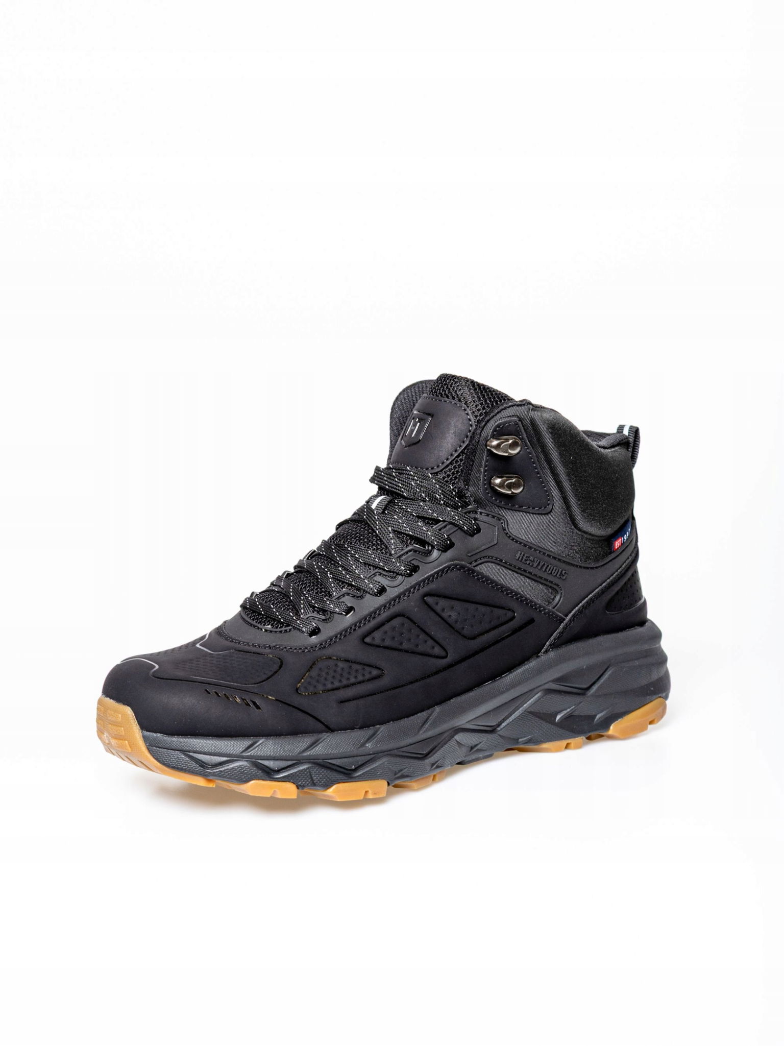 Heavy Tools Pánske Vodeodolné Trekingové Topánky Utrail Black Čierne 46