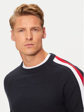 Hechter Paris Pánsky sveter modrý 65011 142806