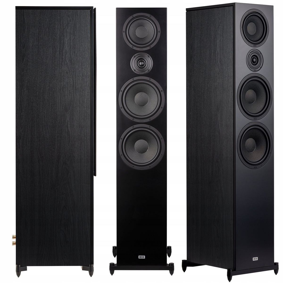 Heco Aurora Xt 1000 Podlahové Stĺpy Black Oak Para