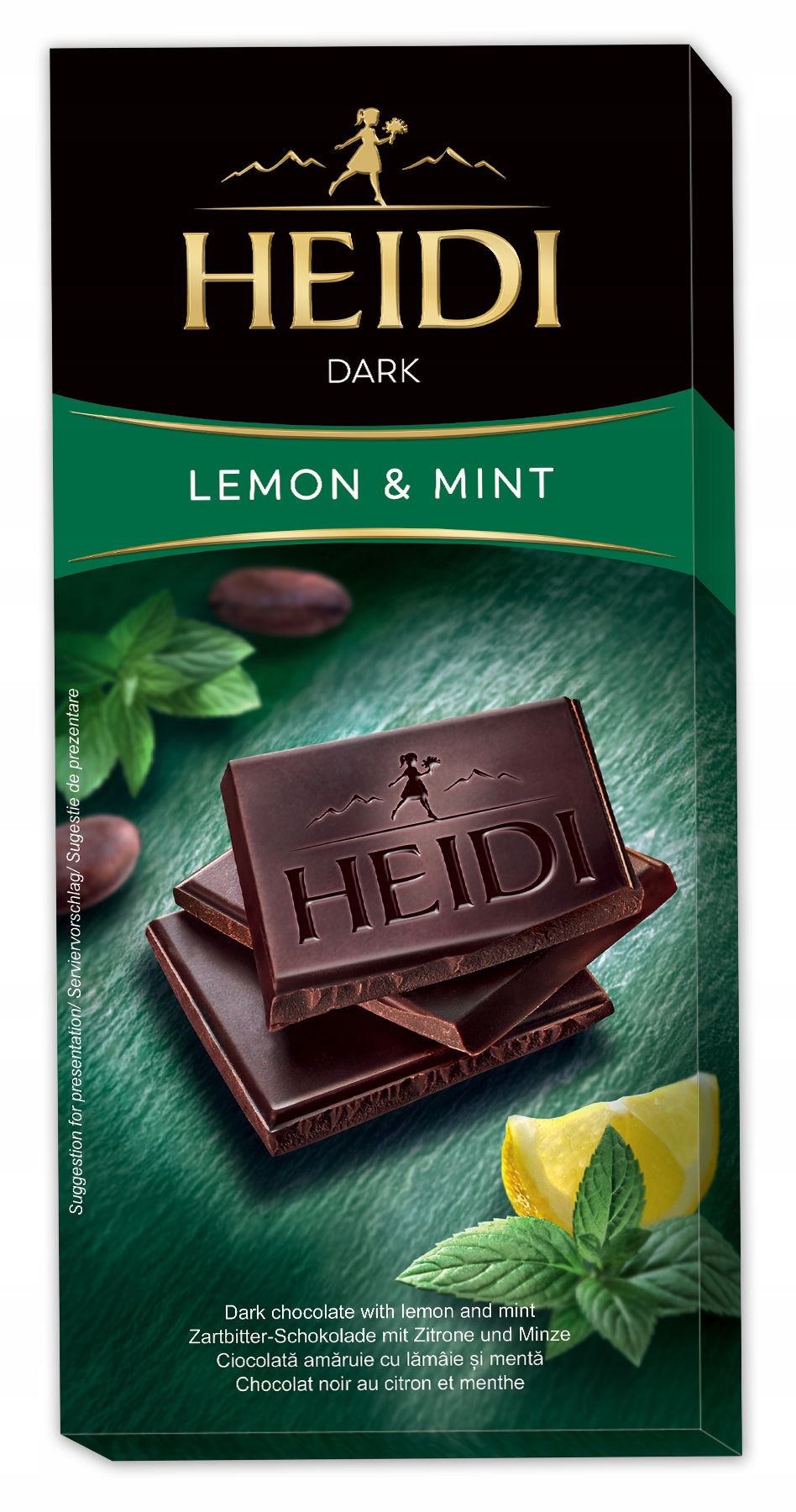 Heidi Dark Mint&Lemon 80 g
