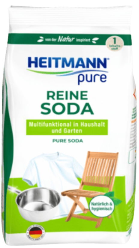 Heitmann Reine Soda Pure sóda bikarbóna na odstraňovanie škvŕn a upratovanie 500 g