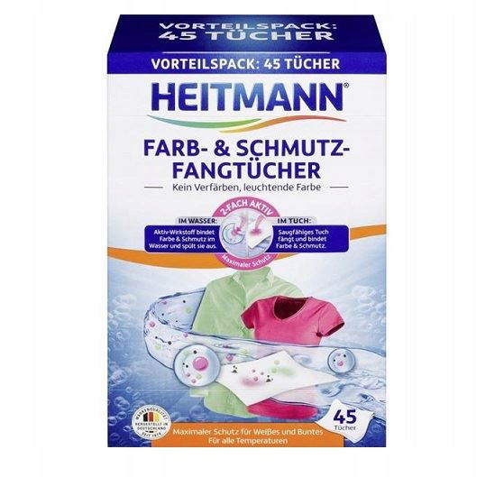 Heitmann Utierky na zachytávanie farieb 45 kusov