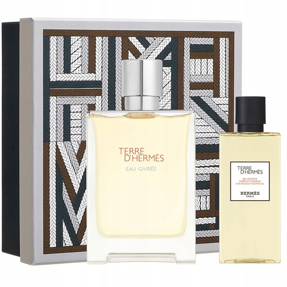 Hermes Terre D'Hermes Eau Givree Edp set 100 ml Sprchový gél 80 ml