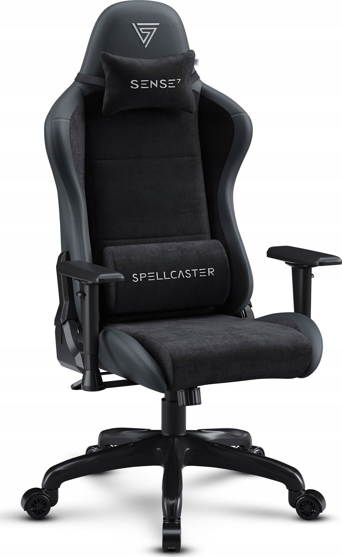 Herné kreslo Kancelárske Nastaviteľné Materiál Alcantara Ekokoža Sense7