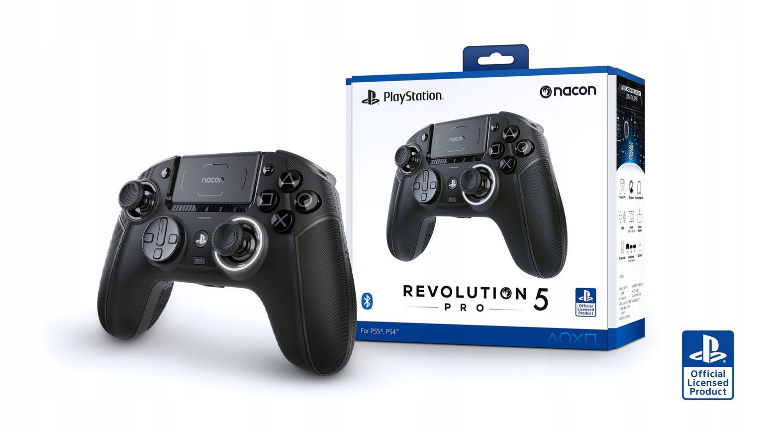 Herný ovládač Nacon Revolution 5 Pro Black