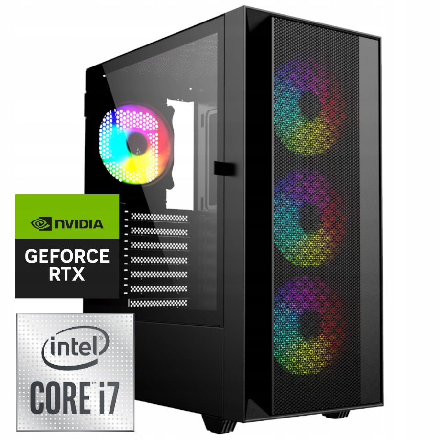 Herný počítač i7-12700f/32GB/2000SSD/RTX5070