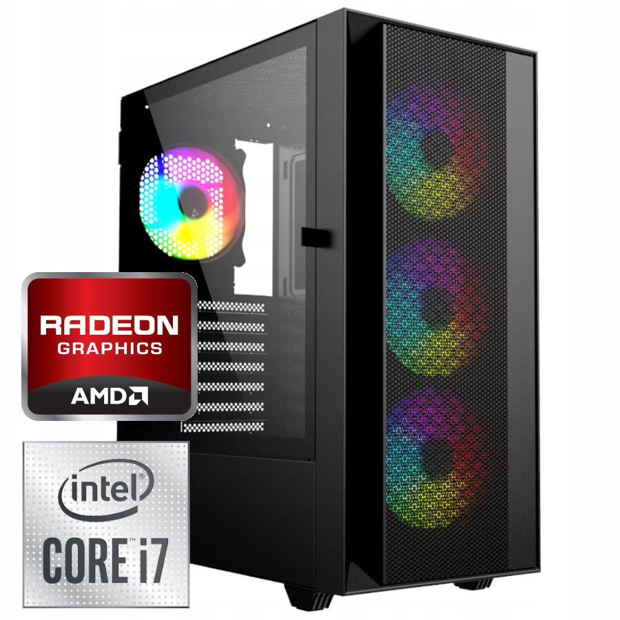 Herný počítač i7-12700f/64GB/2000SSD/RX 7800 Xt