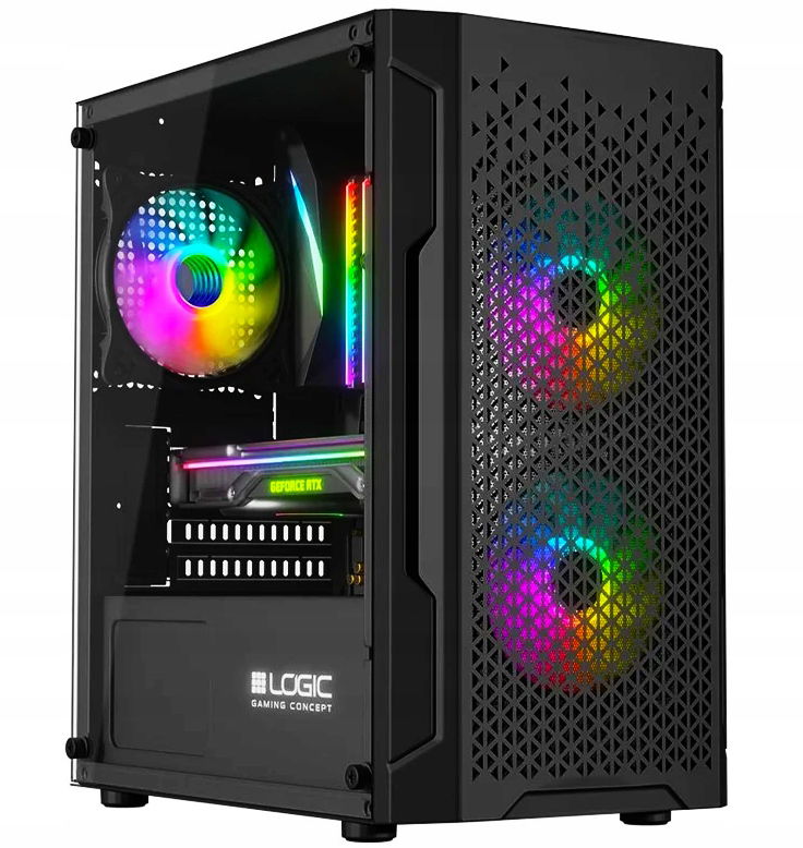Herný Počítač Ryzen 5 5600 Rtx 3050 16GB 2TB WIN11 Hra