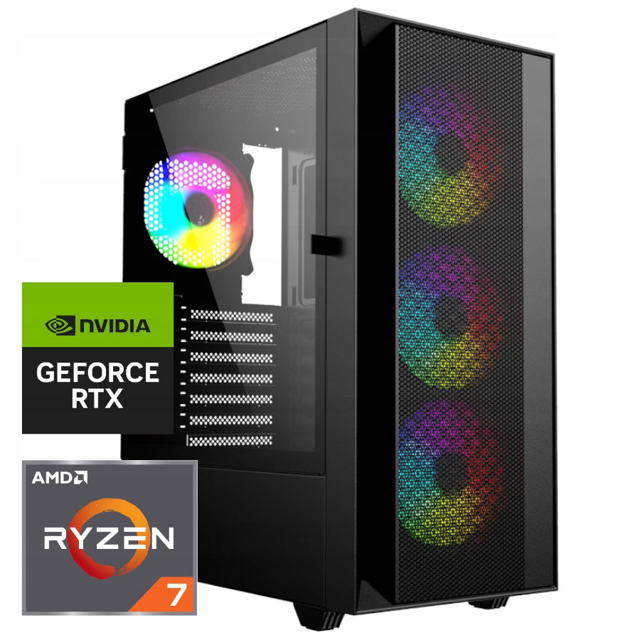 Herný počítač Ryzen 7 8700f/64GB/2000SSD/RTX 5060
