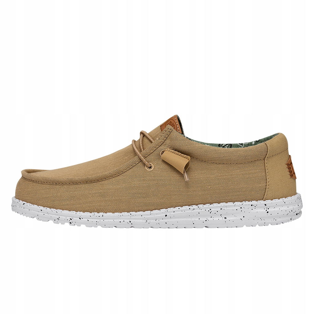 HeyDude Pánske mokasíny Poltopánky Wally Washed Canvas 41