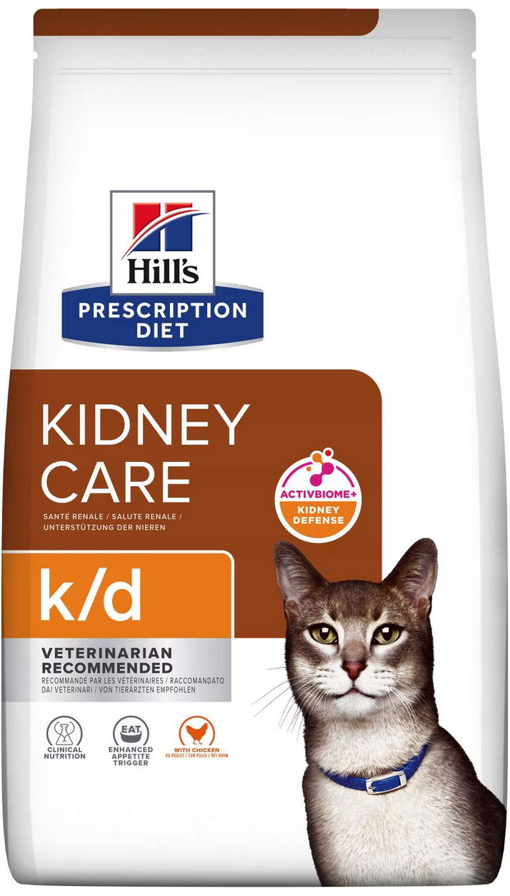 Hill’s Feline K/d Suché krmivo pre mačky tuniak 1,5 kg