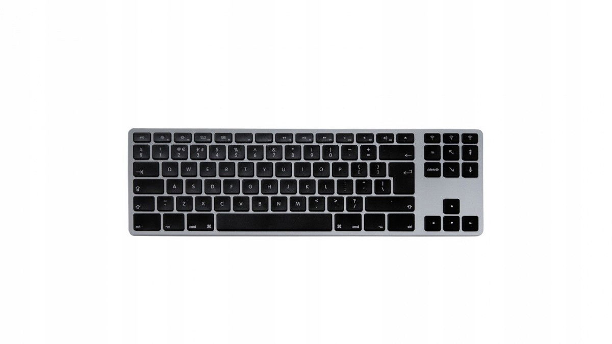 Hliníková klávesnica Mac Tenkeyless Bluetooth