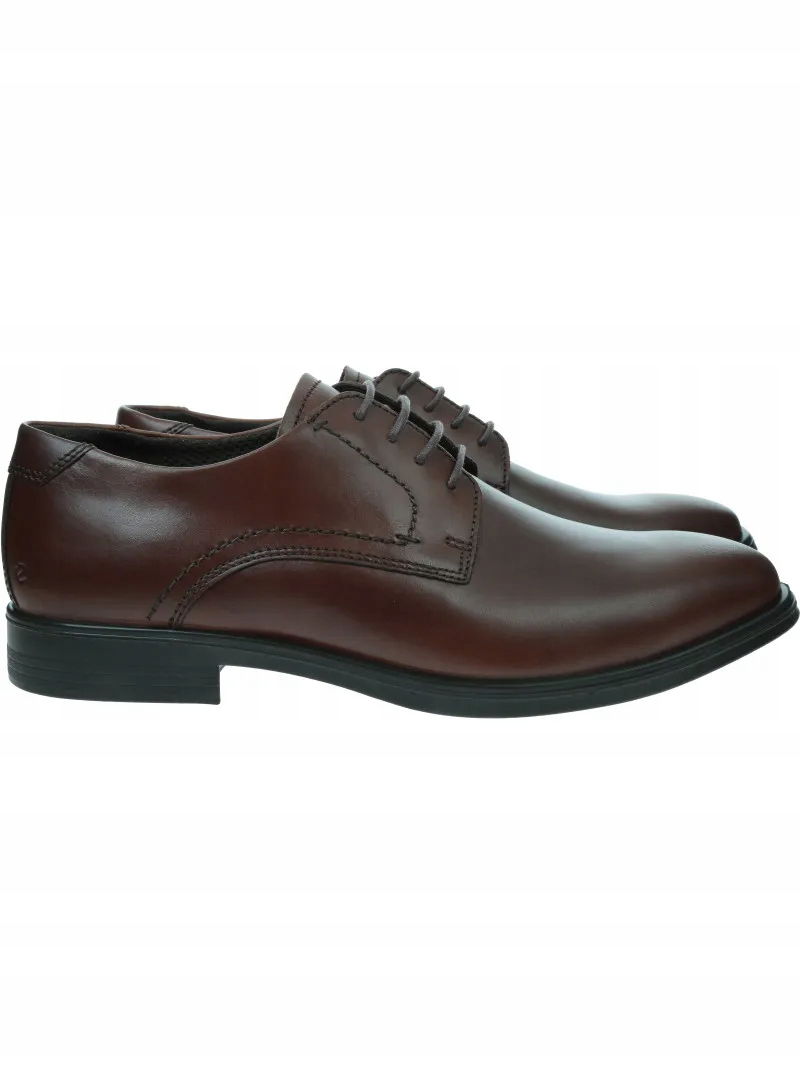 Hnedé poltopánky Ecco Melbourne Mink 621634-01014 40