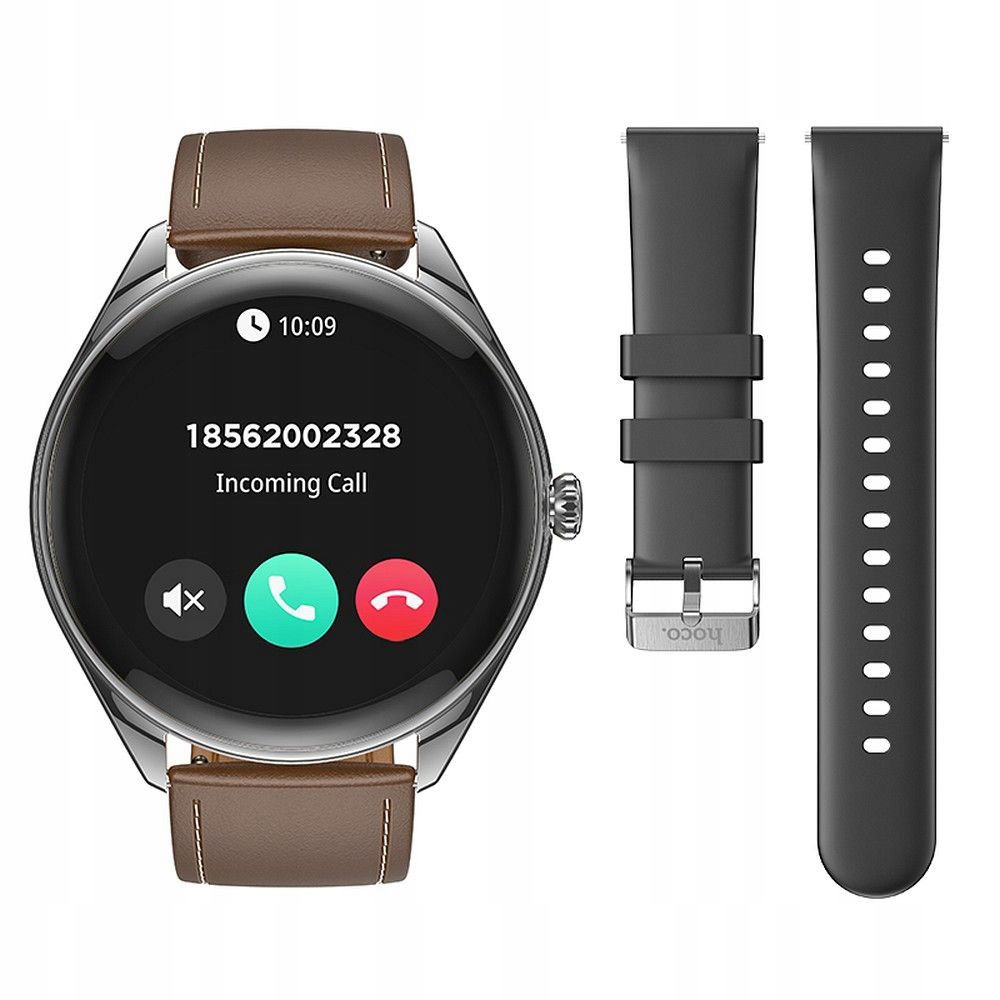 Hoco smartwatch s funkciou hovoru Amoled Y22 čierny