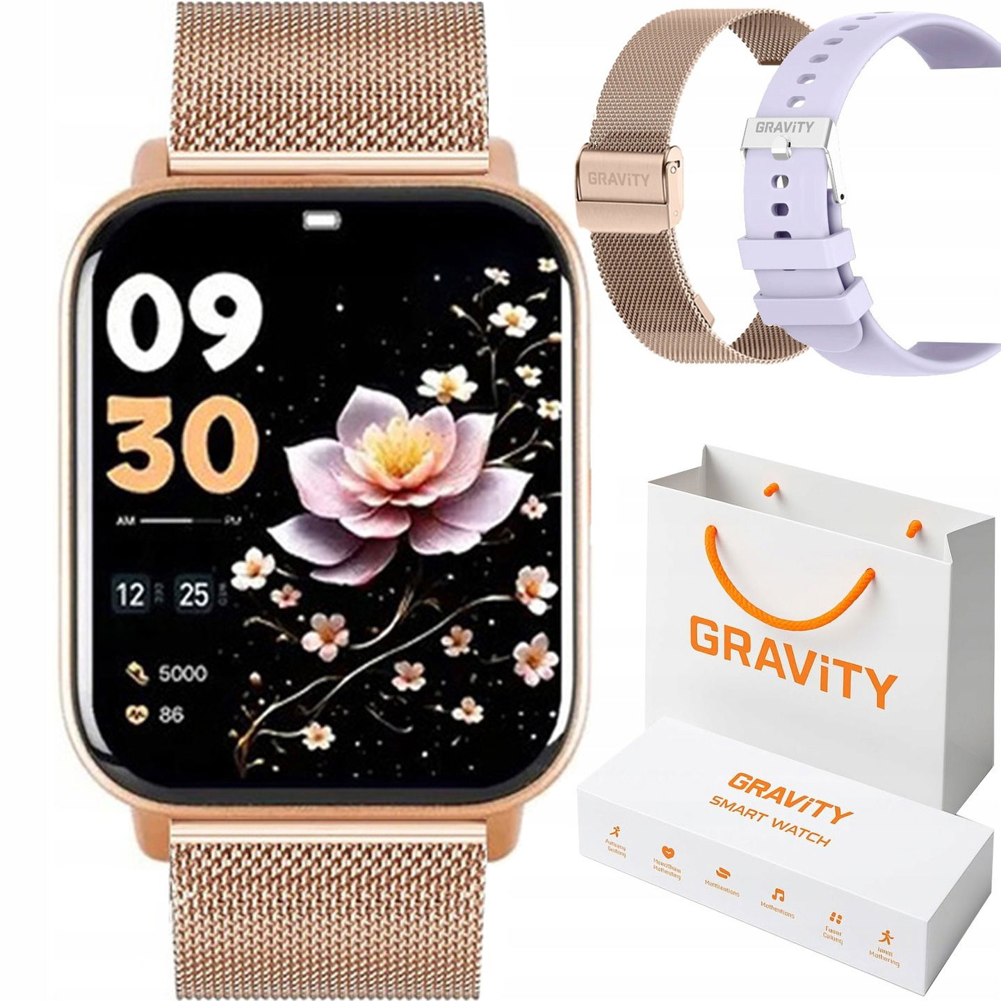 Hodinky Smartwatch Gravity GT17-3