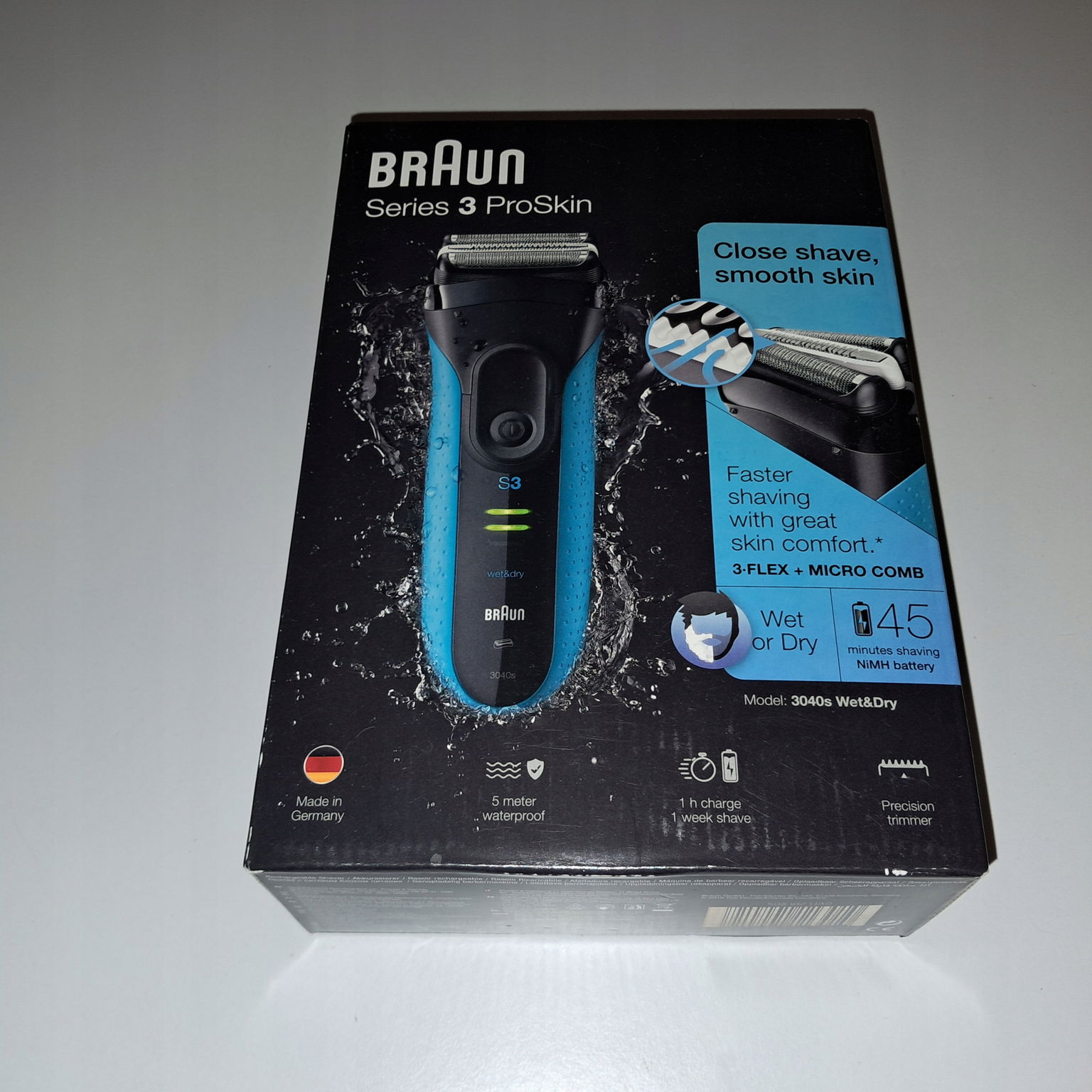 Holiaci strojček Braun 3 ProSkin 3040s Wet&Dry