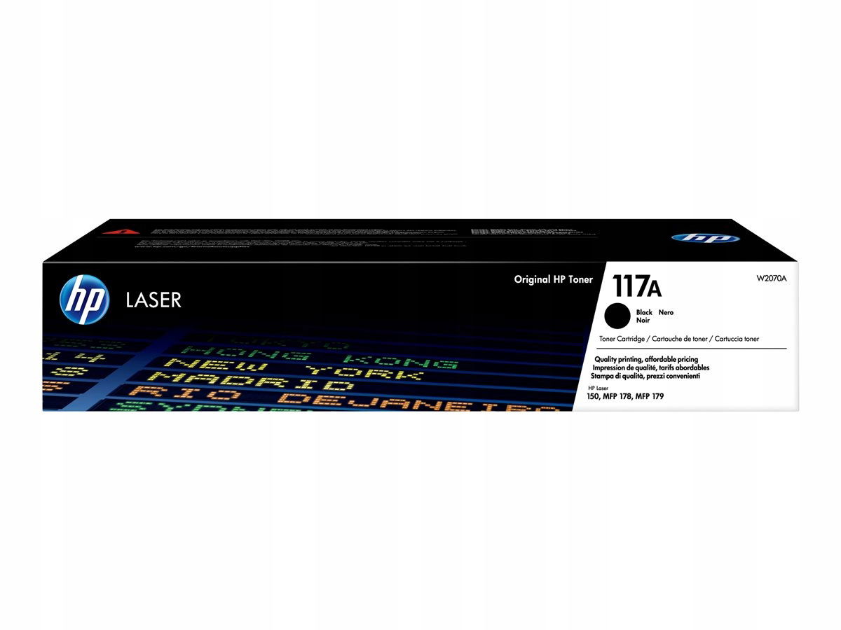 Hp 117A Čierny originálny toner W2070A
