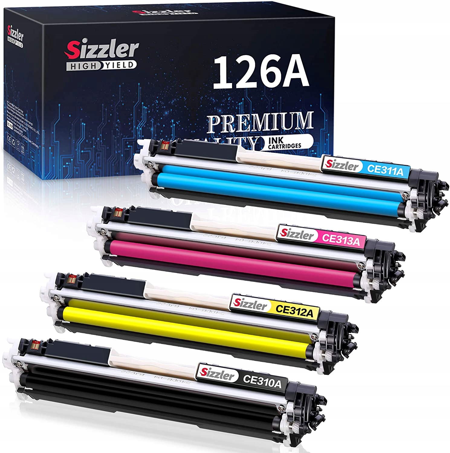 Hp 126A (CE310A) toner, čierna