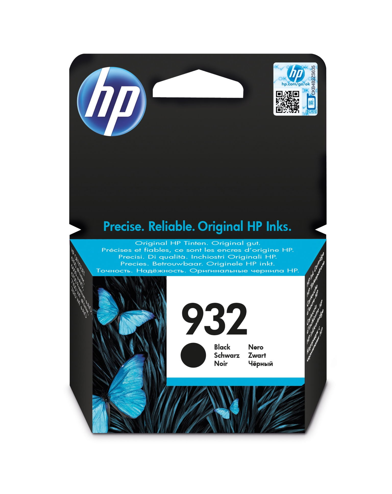 Hp 932 originálna atramentová náplň čierna